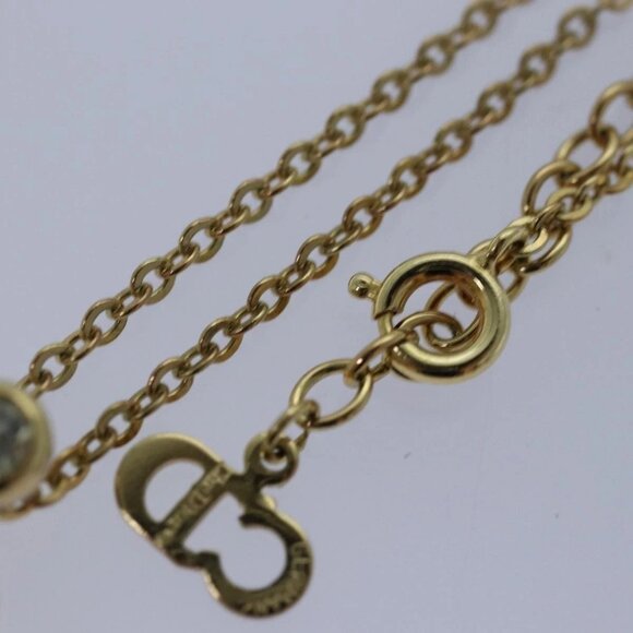 Christian Dior Necklace metal Gold Auth yk13672 - Picture 6 of 12